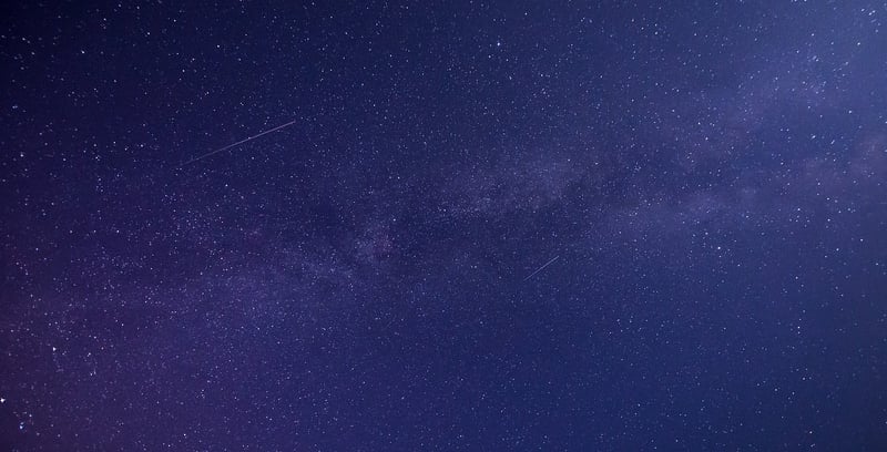 Starry Night Sky Backdrop